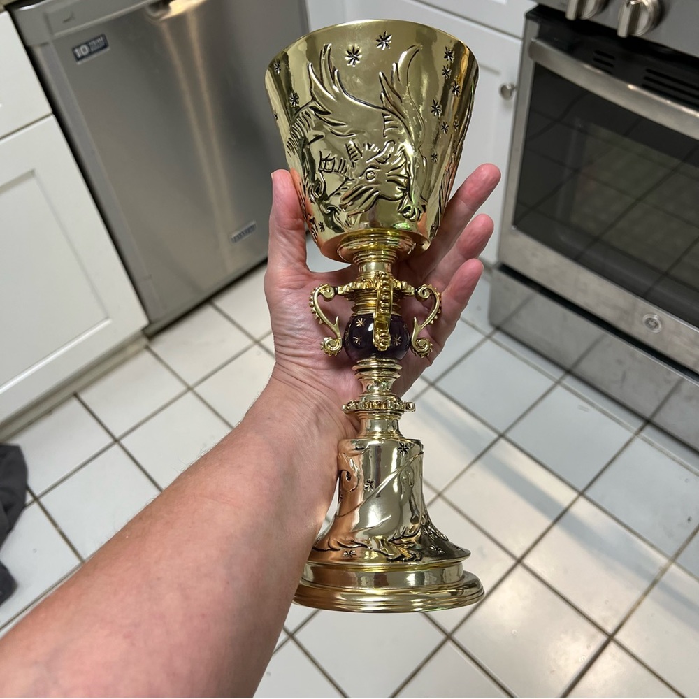 Dumbledore’s Cup Noble Collection Warner Brothers Harry Potter Chalice - Picture 8 of 14